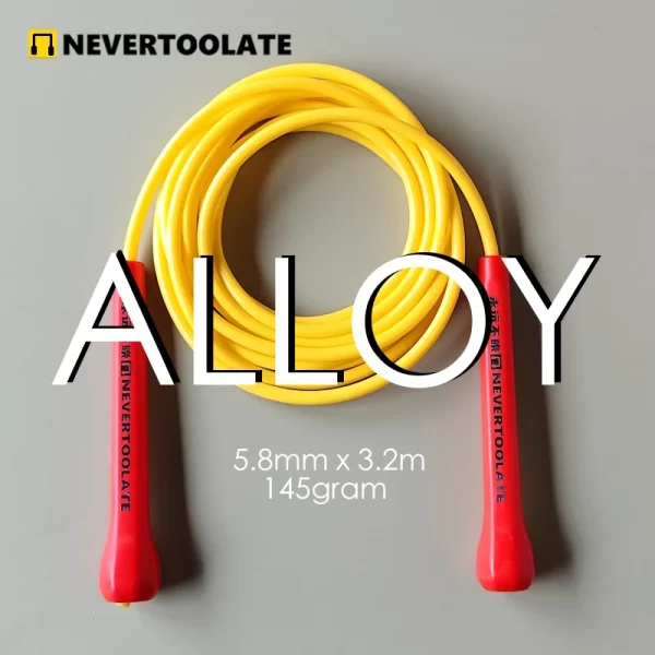 NEVERTOOLATE TPU and PVC material Skipping Rope Rapid Speed Jump Rope Tangle Free crossfit Exercise Fitness Training Workout - Image 12