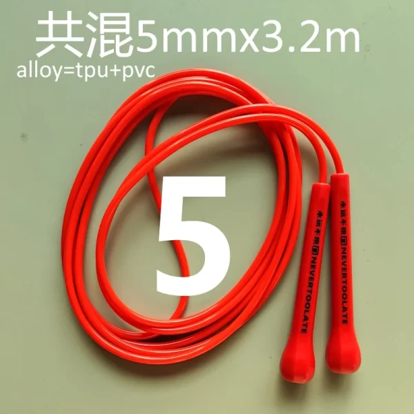 NEVERTOOLATE TPU and PVC material Skipping Rope Rapid Speed Jump Rope Tangle Free crossfit Exercise Fitness Training Workout - Image 7