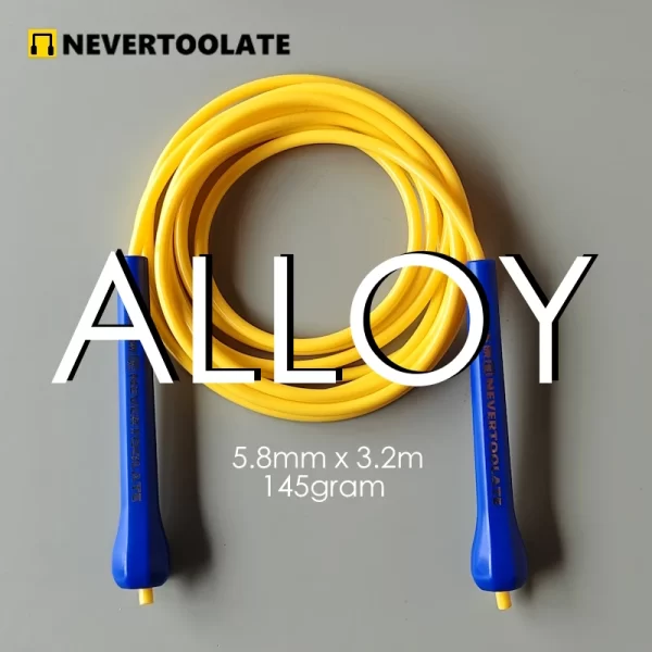 NEVERTOOLATE TPU and PVC material Skipping Rope Rapid Speed Jump Rope Tangle Free crossfit Exercise Fitness Training Workout - Image 10