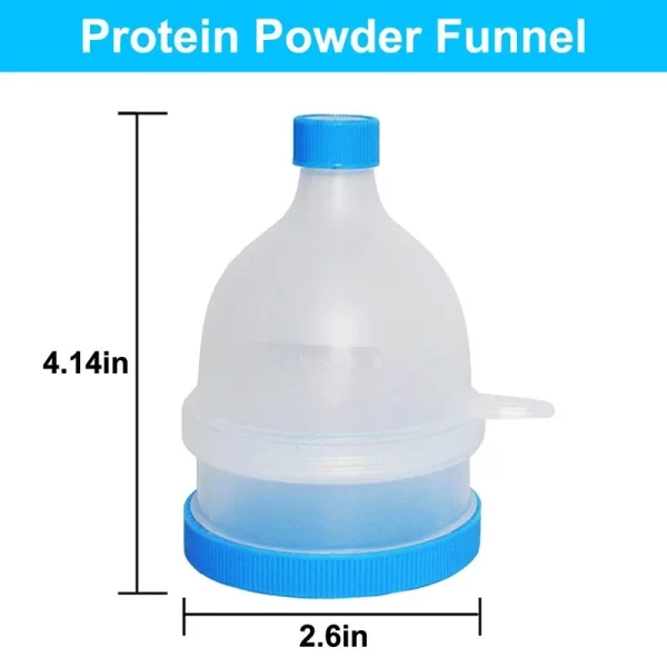 Portable Protein Powder Bottle With Whey Keychain Health Funnel Medicine Box Small Water Cup Outdoor camping Container - Image 11