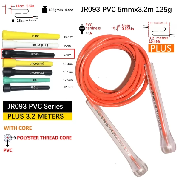 NEVERTOOLATE TPU and PVC material Skipping Rope Rapid Speed Jump Rope Tangle Free crossfit Exercise Fitness Training Workout - Image 25