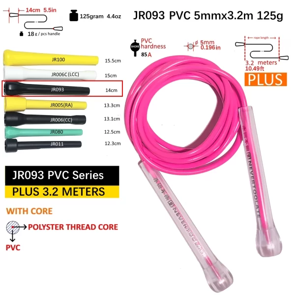 NEVERTOOLATE TPU and PVC material Skipping Rope Rapid Speed Jump Rope Tangle Free crossfit Exercise Fitness Training Workout - Image 18