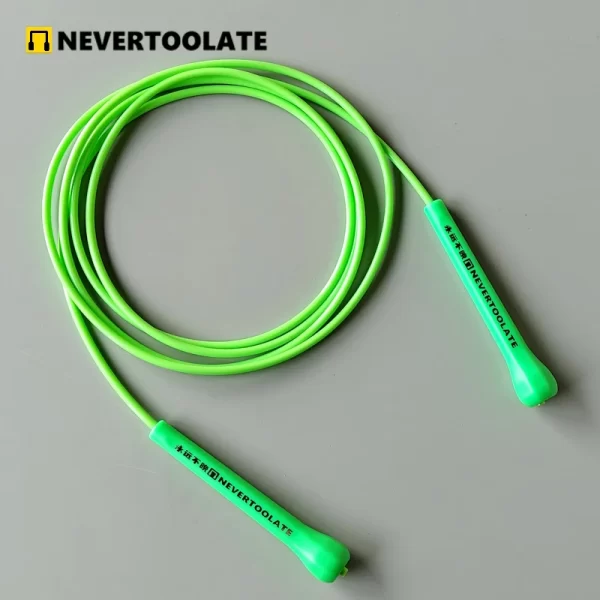 NEVERTOOLATE TPU and PVC material Skipping Rope Rapid Speed Jump Rope Tangle Free crossfit Exercise Fitness Training Workout - Image 17