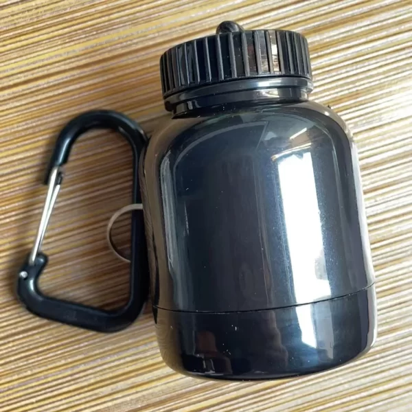 Portable Protein Powder Bottle With Whey Keychain Health Funnel Medicine Box Small Water Cup Outdoor camping Container - Image 15